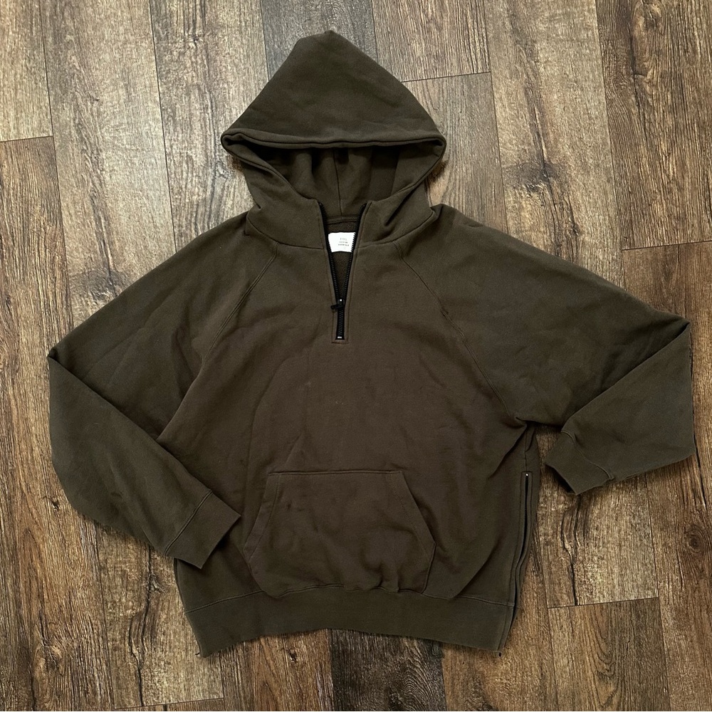 FEAR OF GOD FOG Essentias Half Zip Hoodie